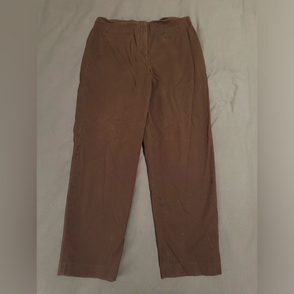 Women’s Talbots Size 16 Stretch Flat Front Straight Leg Pants
